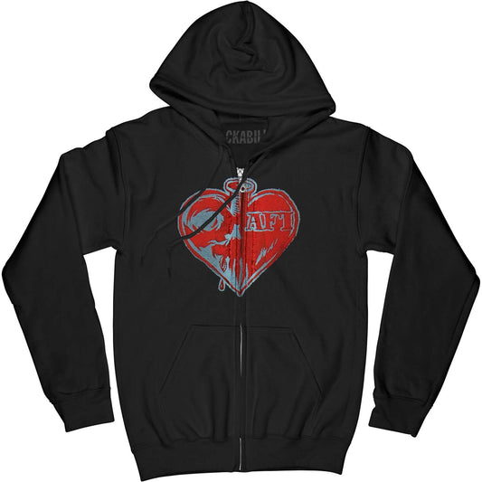 AFI Zippered Hooded Sweatshirt