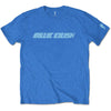 Blue Racer Logo (Sleeve Print) Slim Fit T-shirt
