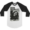 One Love B&W Raglan Junior Top