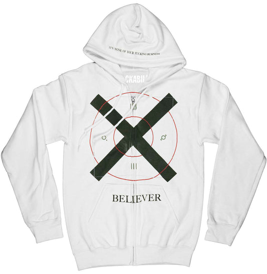 30 Seconds To Mars Zippered Hooded Sweatshirt