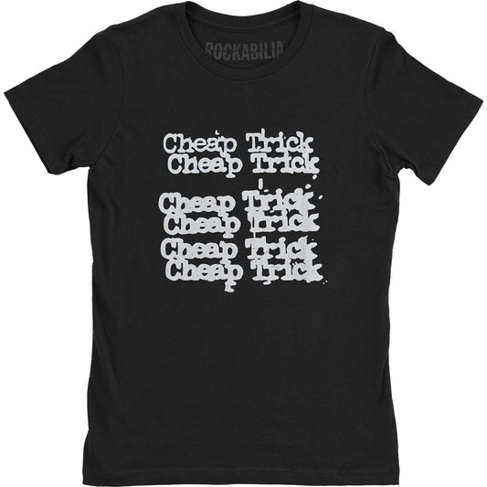 Cheap Trick Cheap Trick Stacked Logo T-shirt