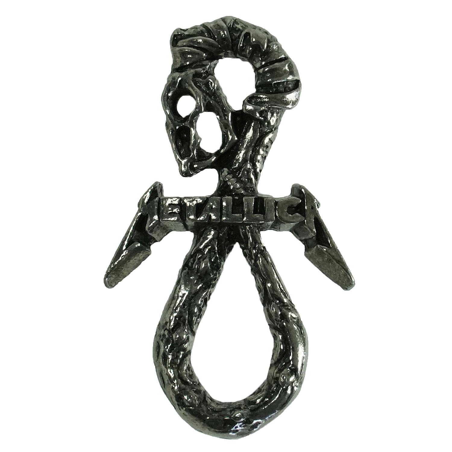 Metallica Snake Pin Badge Pewter Pin Badge