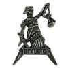 Justice For All Pin Badge Pewter Pin Badge