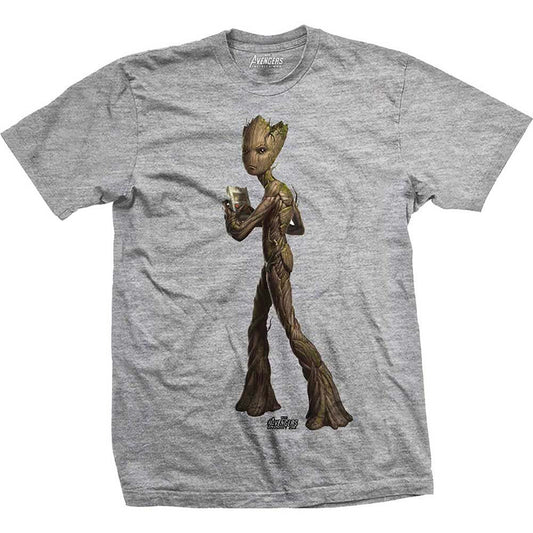 Avengers Infinity War Teen Groot Colour Slim Fit T-shirt