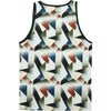 Glass Print Mens Tank