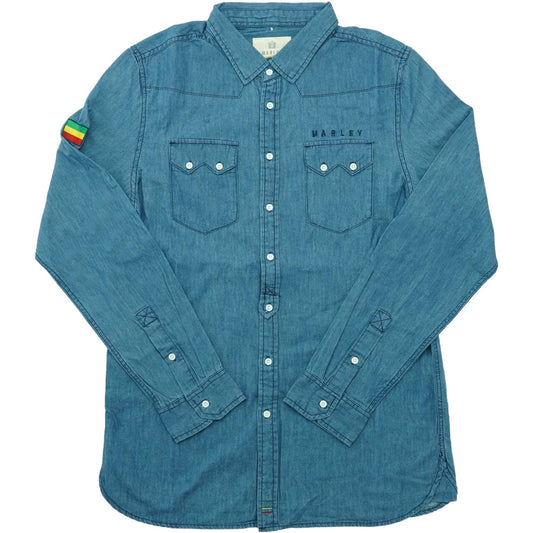 Western Mens Button Up Dress Shirt