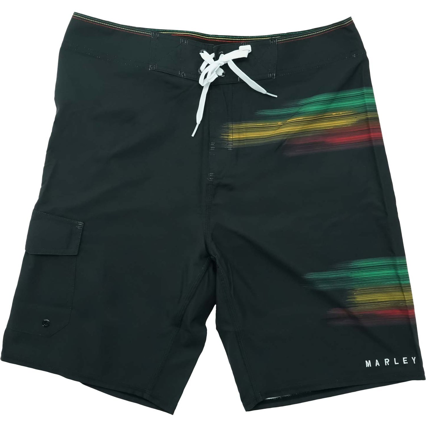 Bob Marley Paint Splatter Board Shorts
