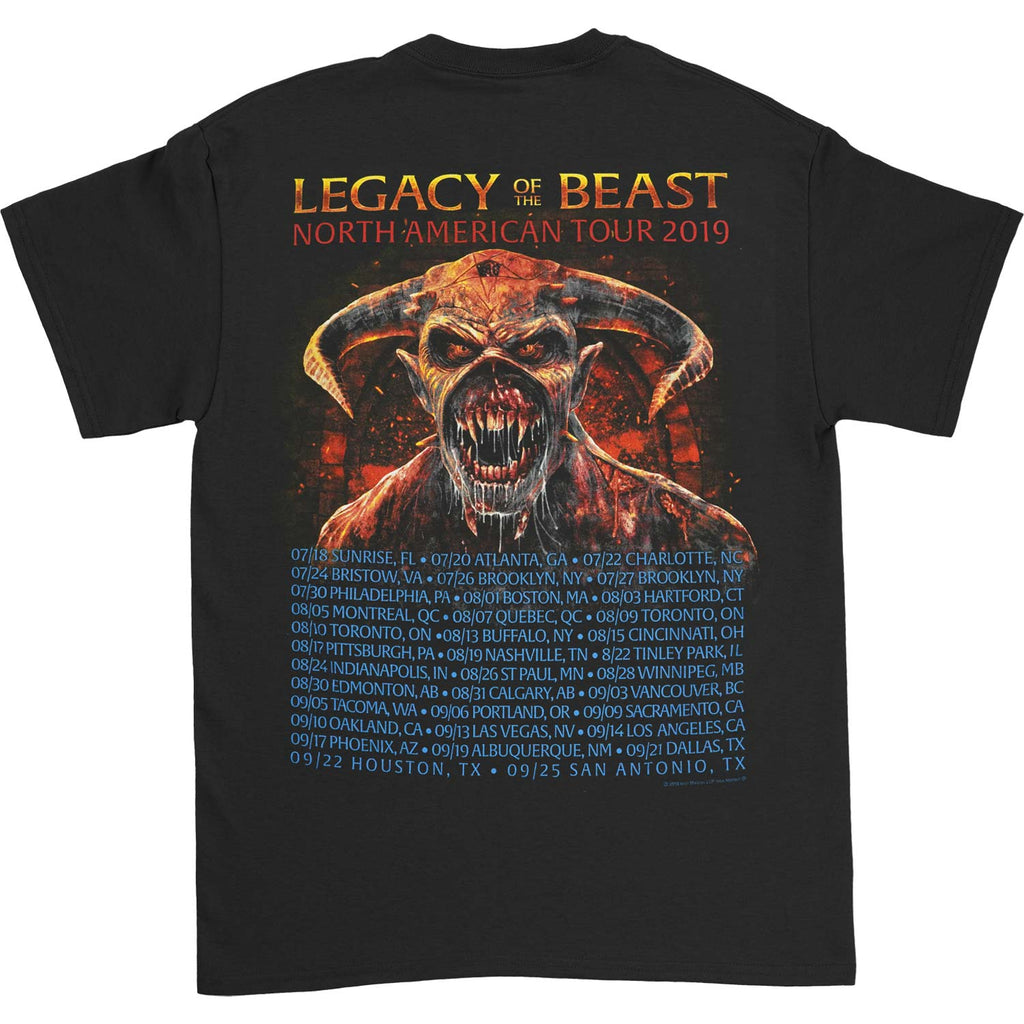 Tee-shirt Métal Pour Hommes Iron Maiden - Two Minutes To Midnight Rock Off Imtee95mb Tee-shirt Métal Pour Hommes Iron Maiden - Two Minutes To Midnight Rock Off Imtee95mb