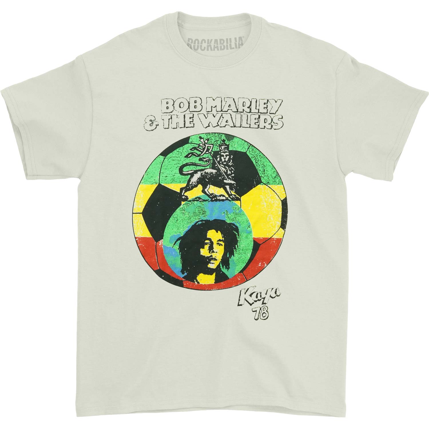 Bob Marley Kaya World Futball T-shirt