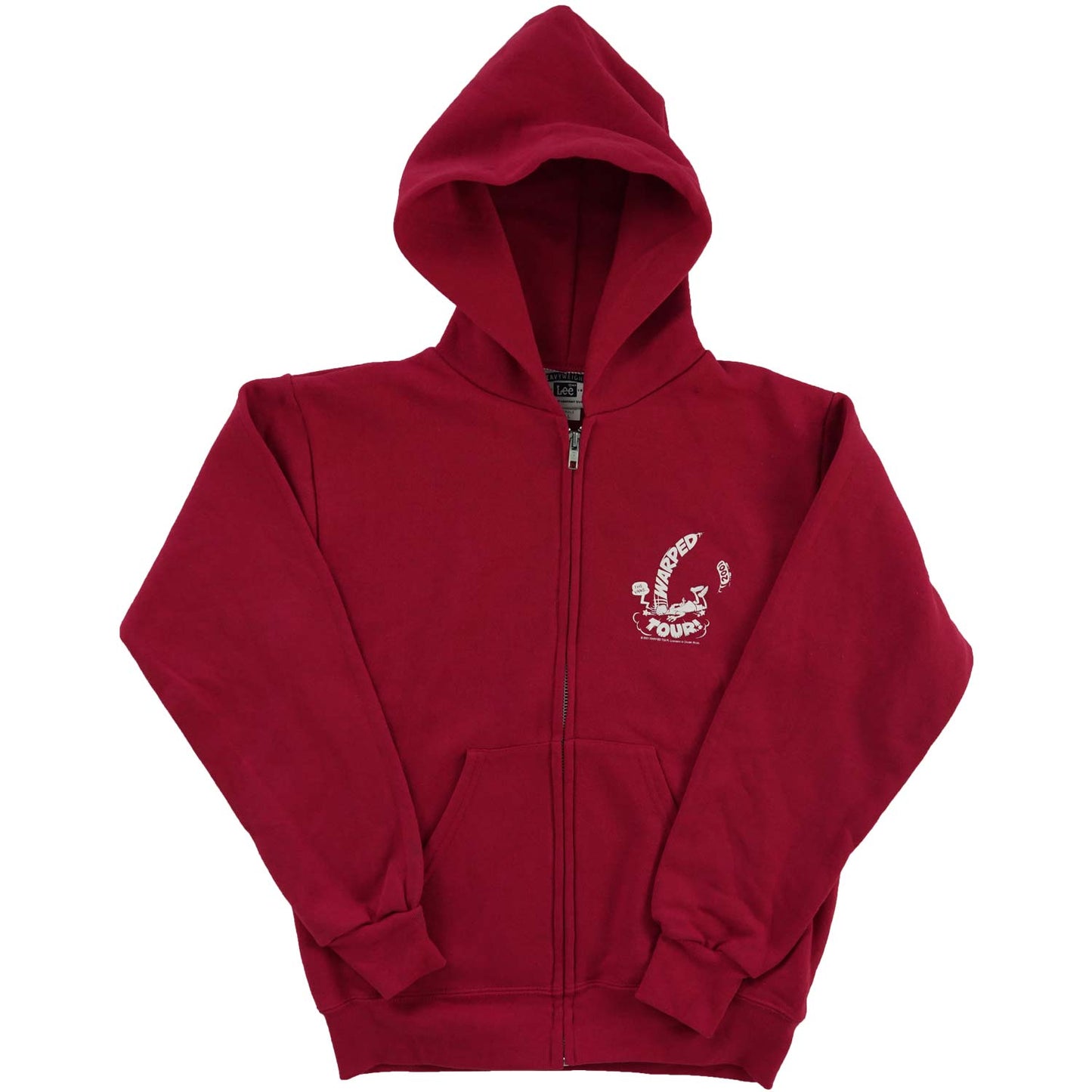 Van's Warped Tour 2001 Zippered Hooded Sweatshirt