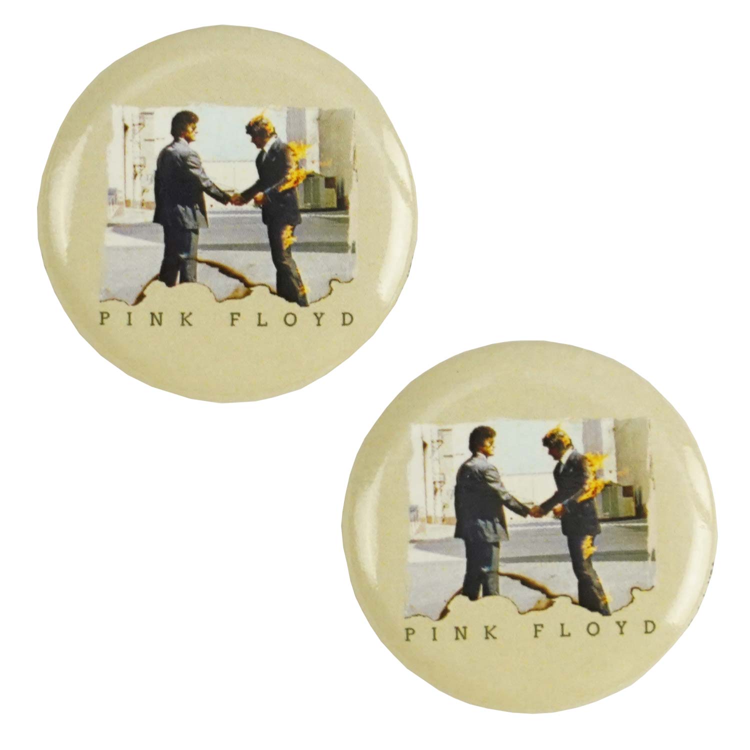 Pink Floyd Wish You Were Here Album Button