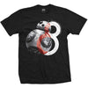 Episode VIII BB-8 Big Eight Slim Fit T-shirt