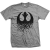 Episode VIII Rebel Logo Splintered Slim Fit T-shirt