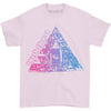 Pyramid Blue & Pink T-shirt