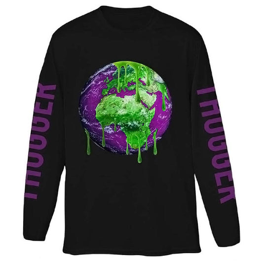 Thugger Globe (Back & Sleeve Print) Long Sleeve