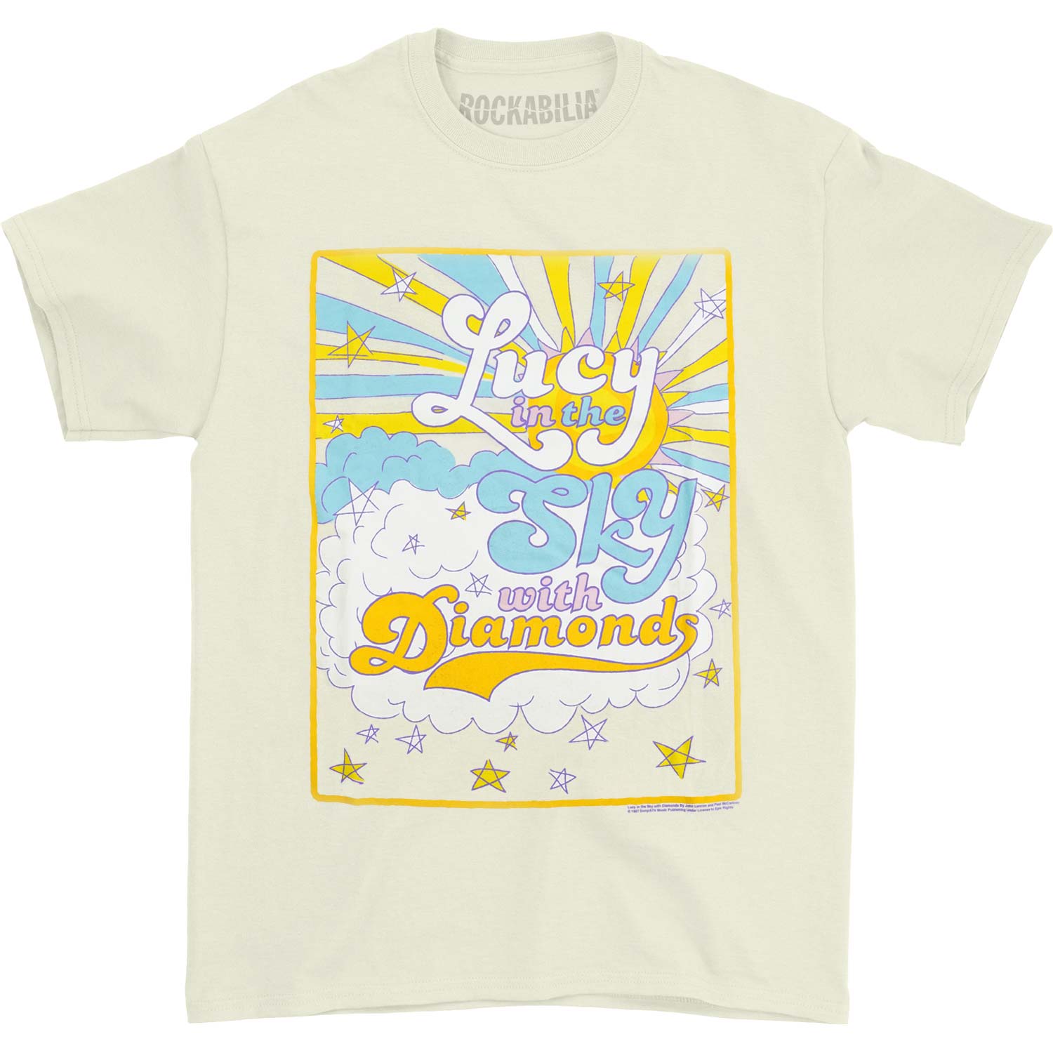 Lyrics By Lennon & McCartney Lucy In The Sky T-shirt