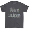 Lyrics By Lennon & McCartney Hey Jude Flowers T-shirt