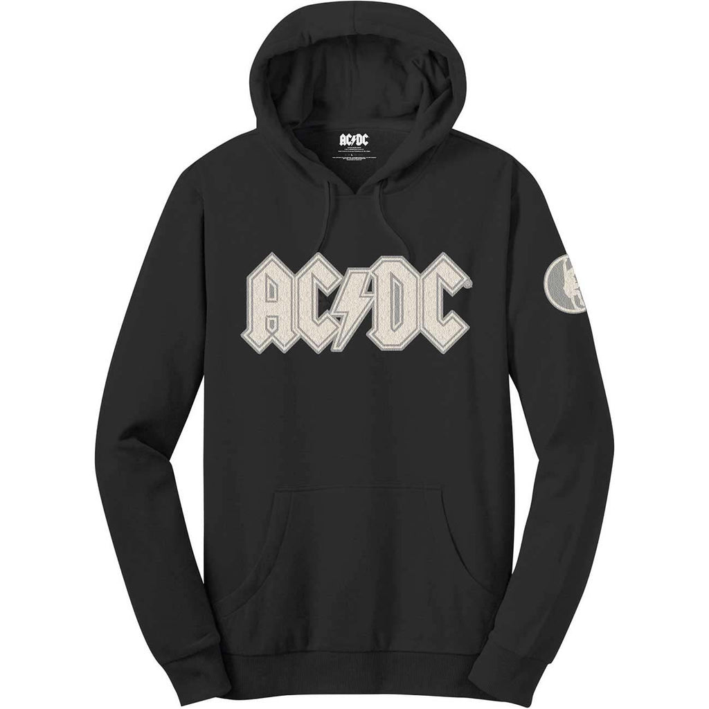 AC/DC Logo & Angus (Applique Motifs) Hooded Sweatshirt 418449 ...