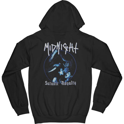 Midnight Satanic Royalty Zip Hood Zippered Hooded Sweatshirt