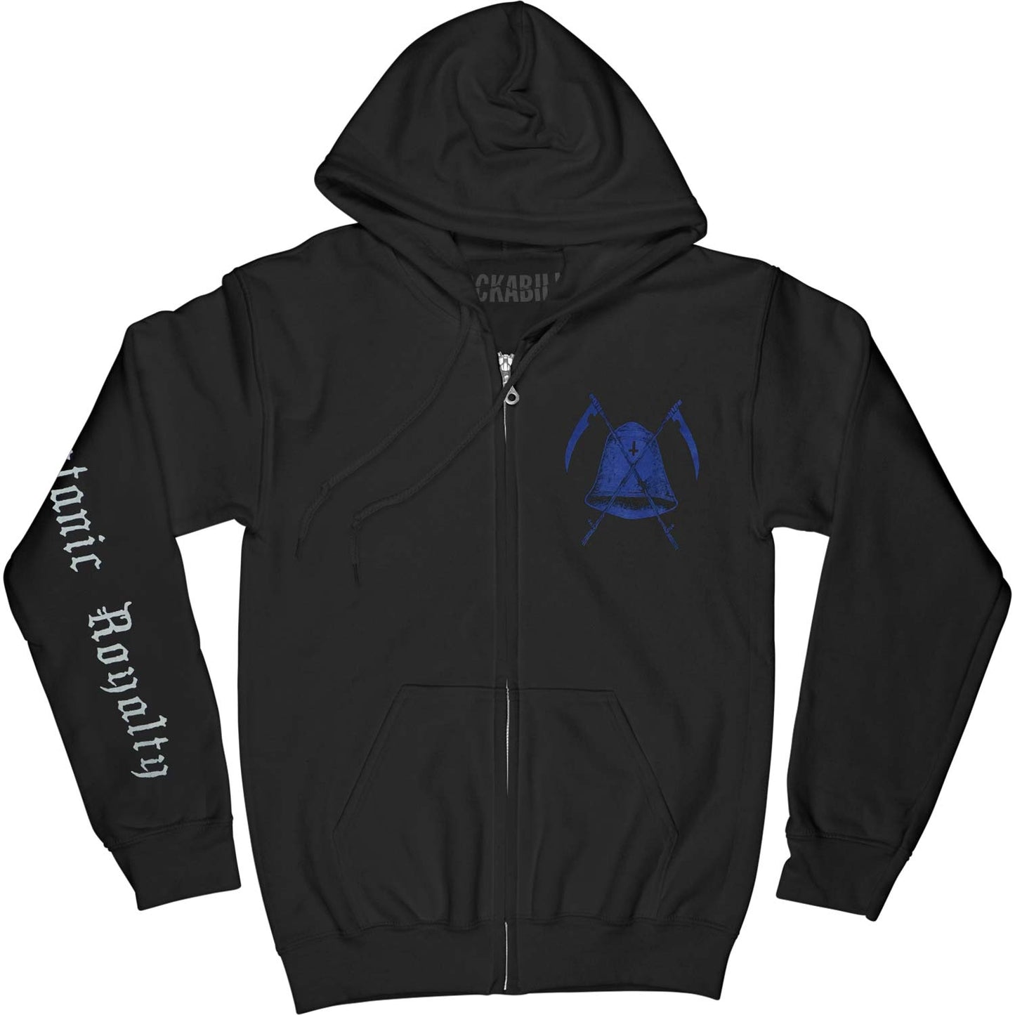 Midnight Satanic Royalty Zip Hood Zippered Hooded Sweatshirt