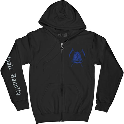 Midnight Satanic Royalty Zip Hood Zippered Hooded Sweatshirt
