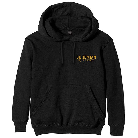 Queen Bohemian Rhapsody Movie Poster (Back Print) Hooded Sweatshirt