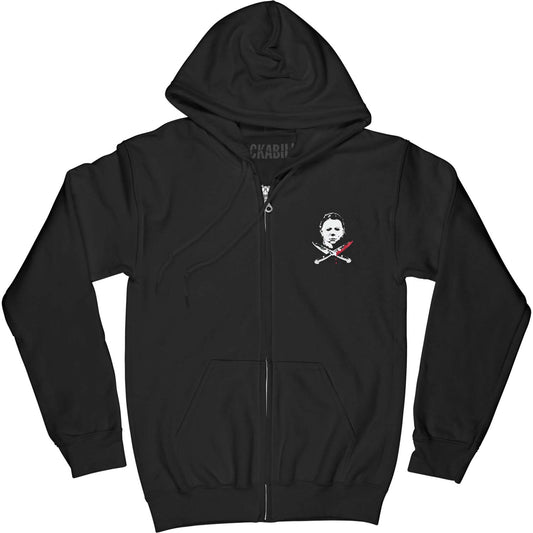 Halloween Mike Myers Hoodie by Rock Rebel Zippered Hooded Sweatshirt