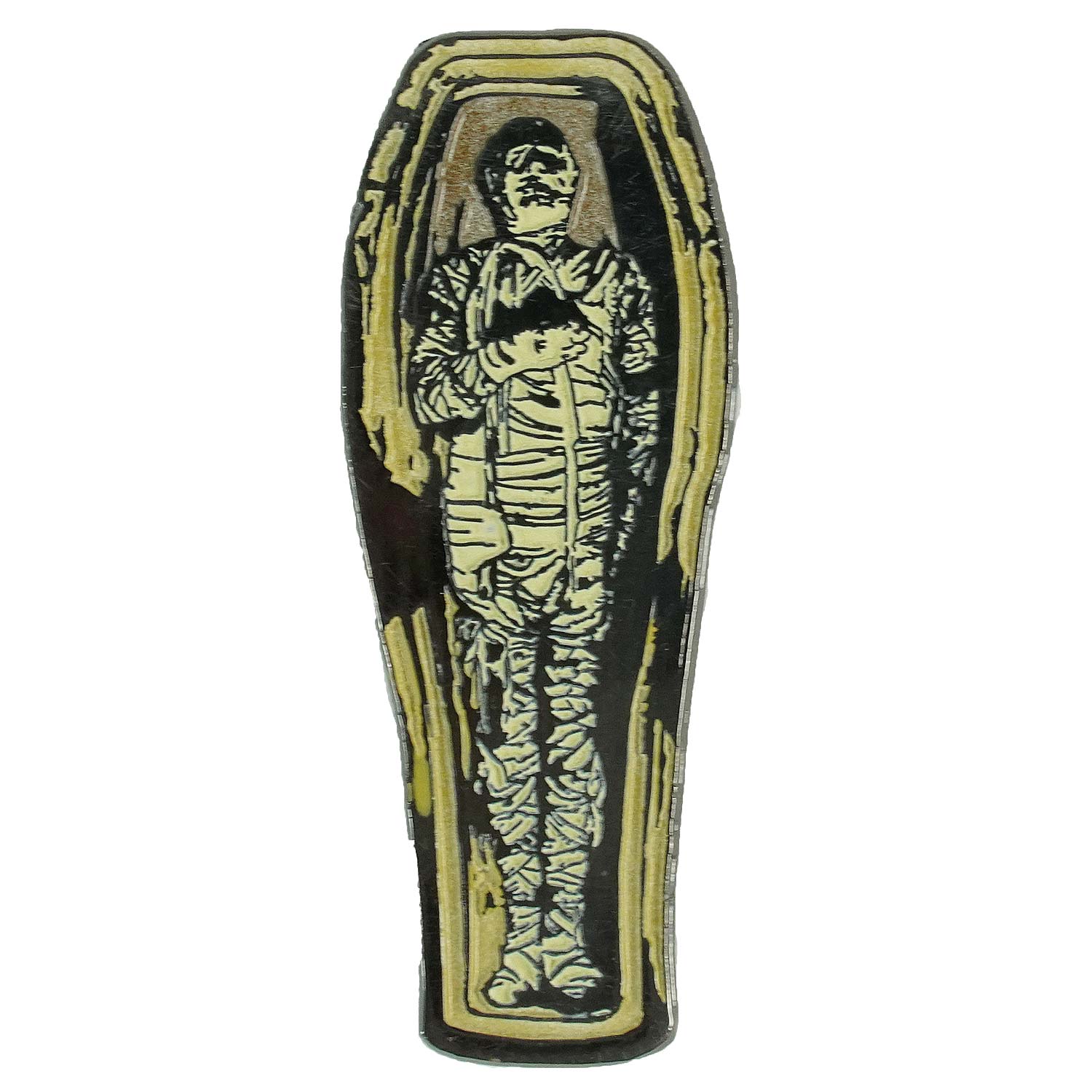 Mummy Mummy Coffin by Rock Rebel Pin Badges