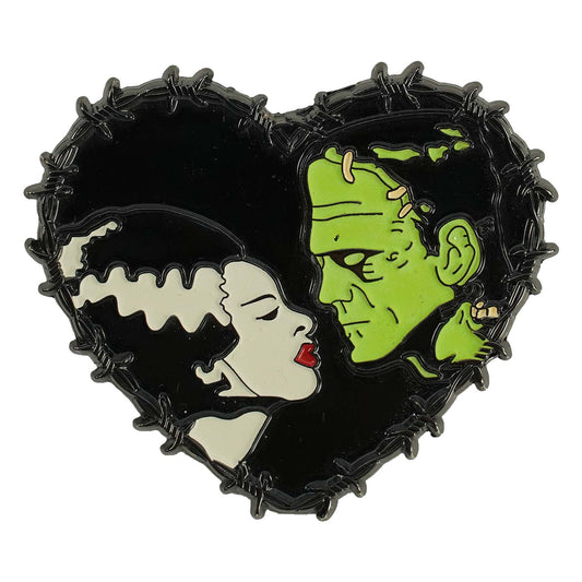 Bride Of Frankenstein We Belong Dead Heart by Rock Rebel Pin Badges