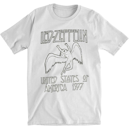 USA '77 White Slim Fit T-shirt
