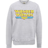 Wonder Woman Logo Crackle Sweatshirt