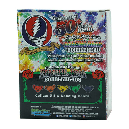 Dancing Bear Bobblehead - Paint Your Own Design Head Knocker