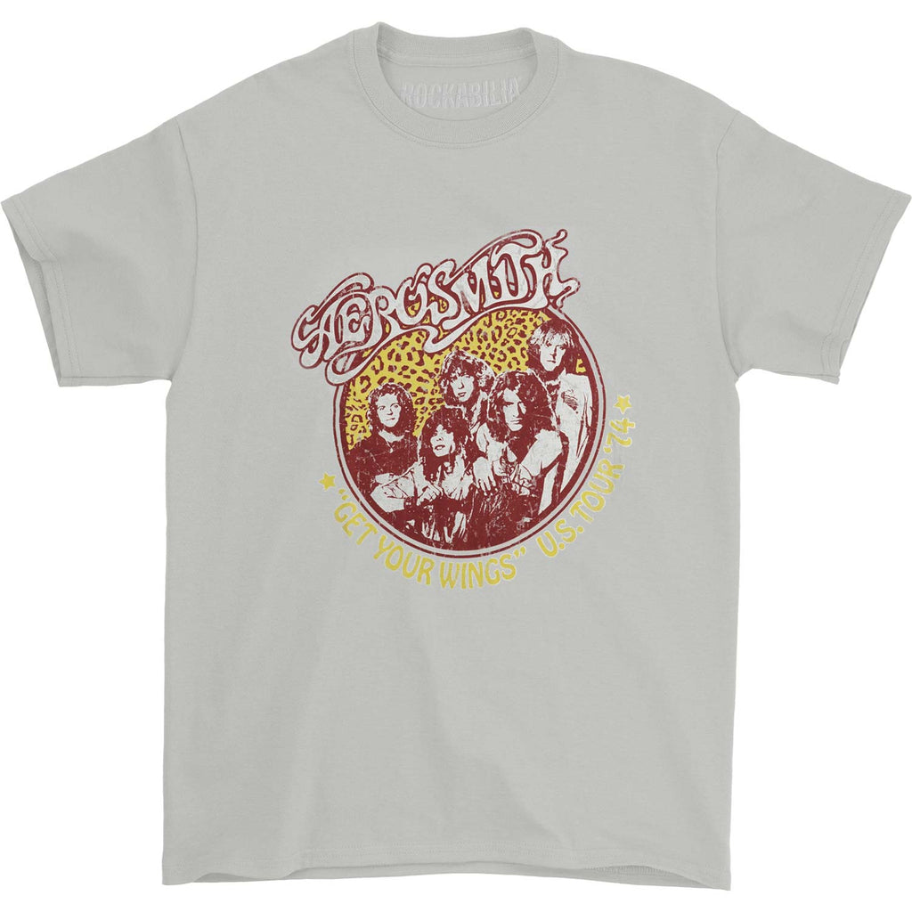 Aerosmith Cheetah Print Circle T-shirt
