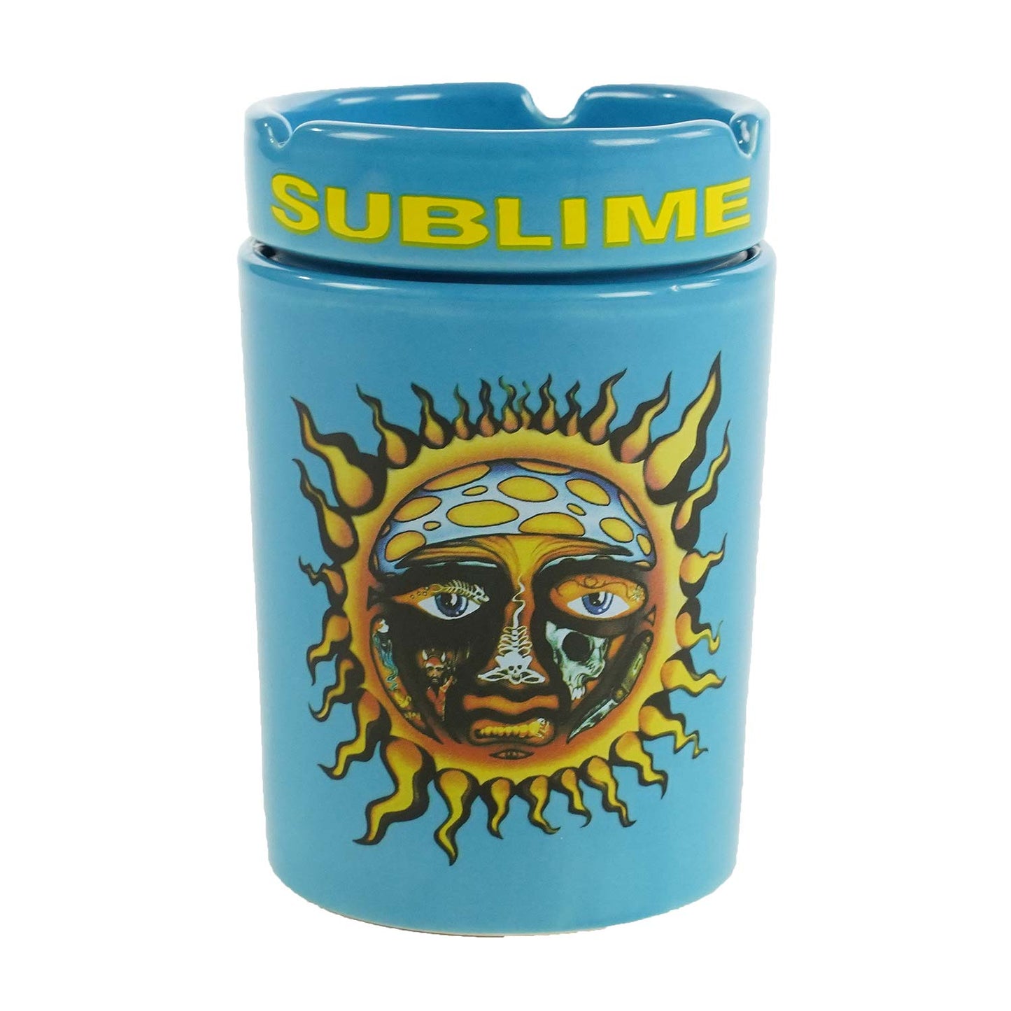 6oz Stash Jar Storage Container w/ Ash Tray Top Ashtray