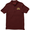 Embroidered Text Lightweight Polo Polo Shirt