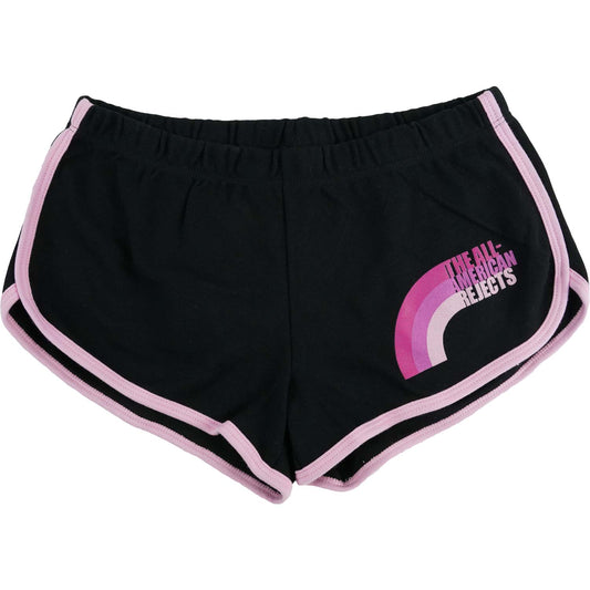 Rainbow Logo Girl's Retro shorts Booty Shorts