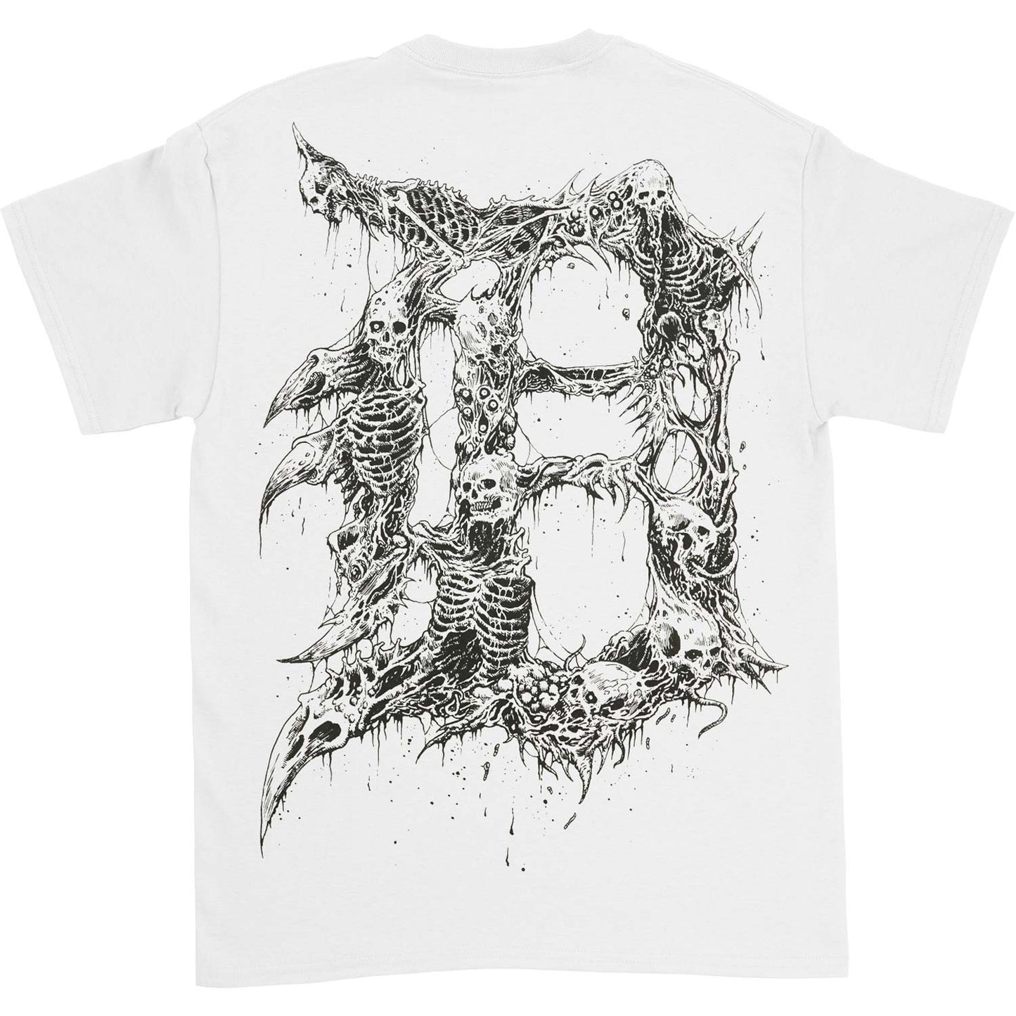 Black Dahlia Murder Detroit White T-shirt