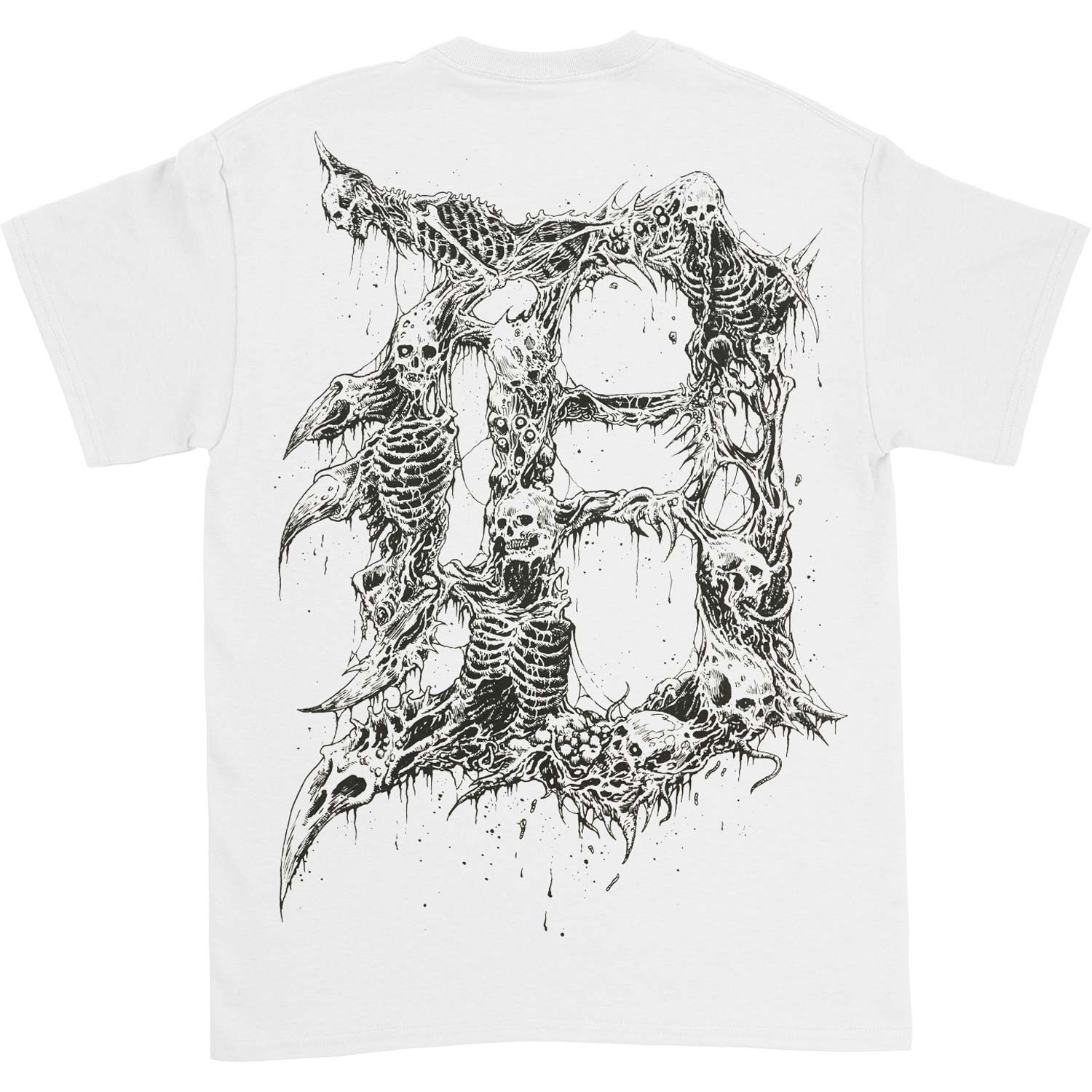 Black Dahlia Murder Detroit White T-shirt