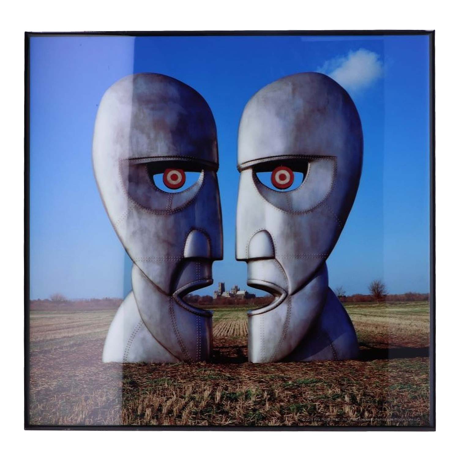 The Division Bell Crystal Clear Picture Framed Wall Art