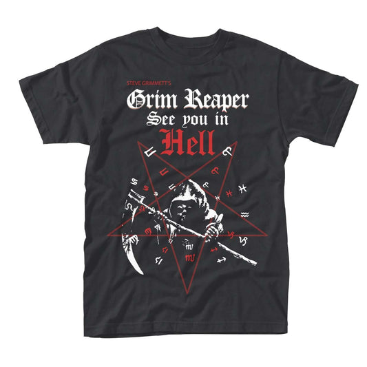 Grim Reaper See You In Hell T-shirt