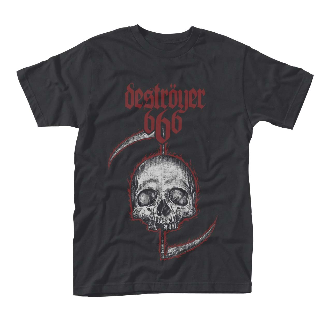 Destroyer 666 Skull T-shirt