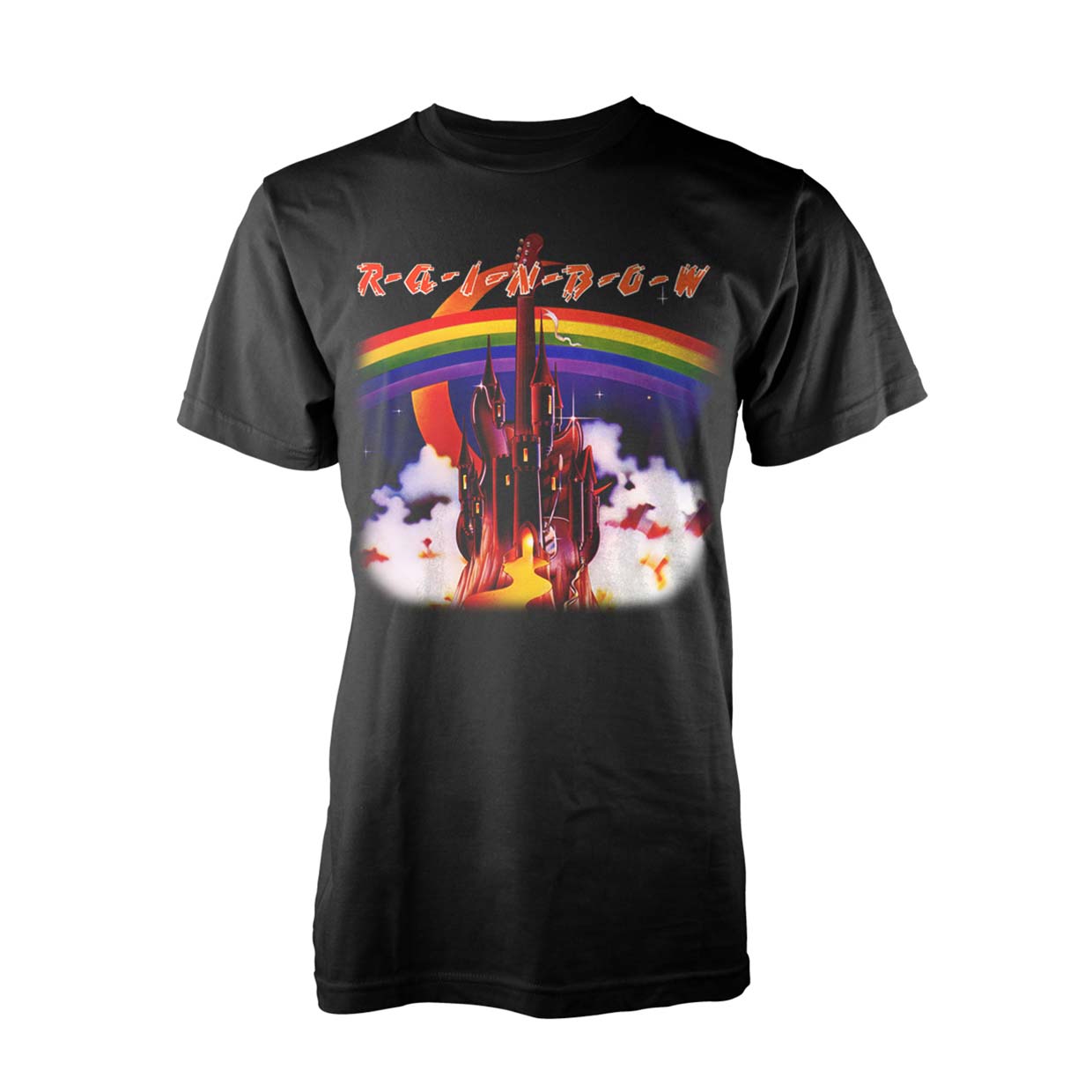 Rainbow Silver Mountain (black) T-shirt