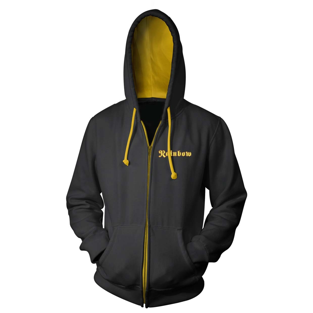Rainbow Rainbow Event (tour 2017) Zippered Hooded Sweatshirt