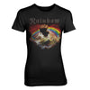 Rising Distressed Womens T-shirt