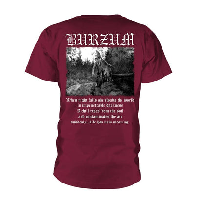 Burzum Filosofem 2018 (maroon) T-shirt