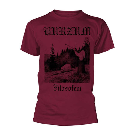 tee-shirt métal pour hommes Burzum - FILOSOFEM 3 (MAROON) - PLASTIC tee-shirt métal pour hommes Burzum - FILOSOFEM 3 (MAROON) - PLASTIC