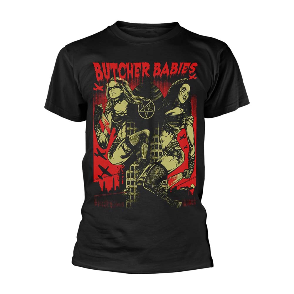 Butcher Babies Tower Of Power T-shirt