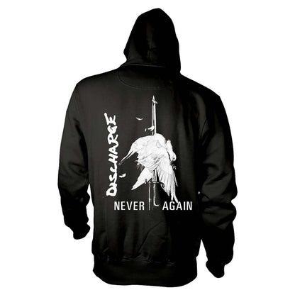 Discharge Never Again Hooded Sweatshirt