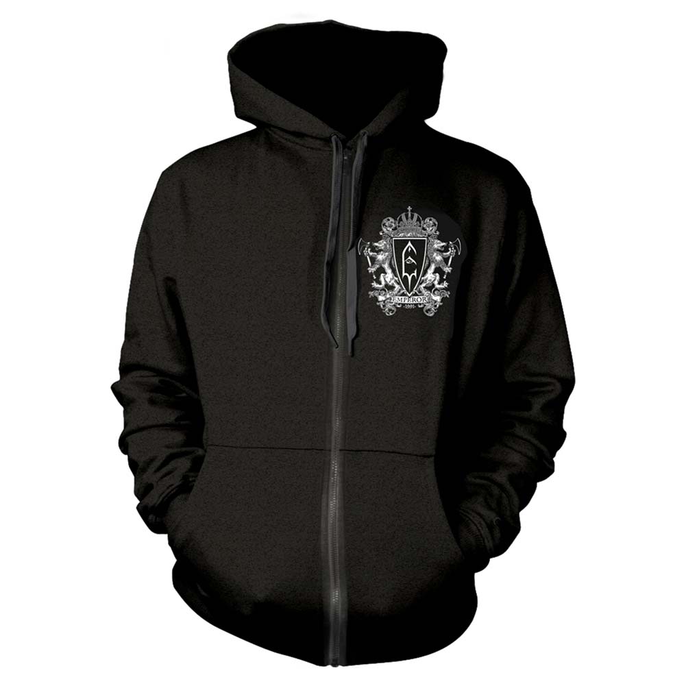 Luciferian Zippered Hooded Sweatshirt