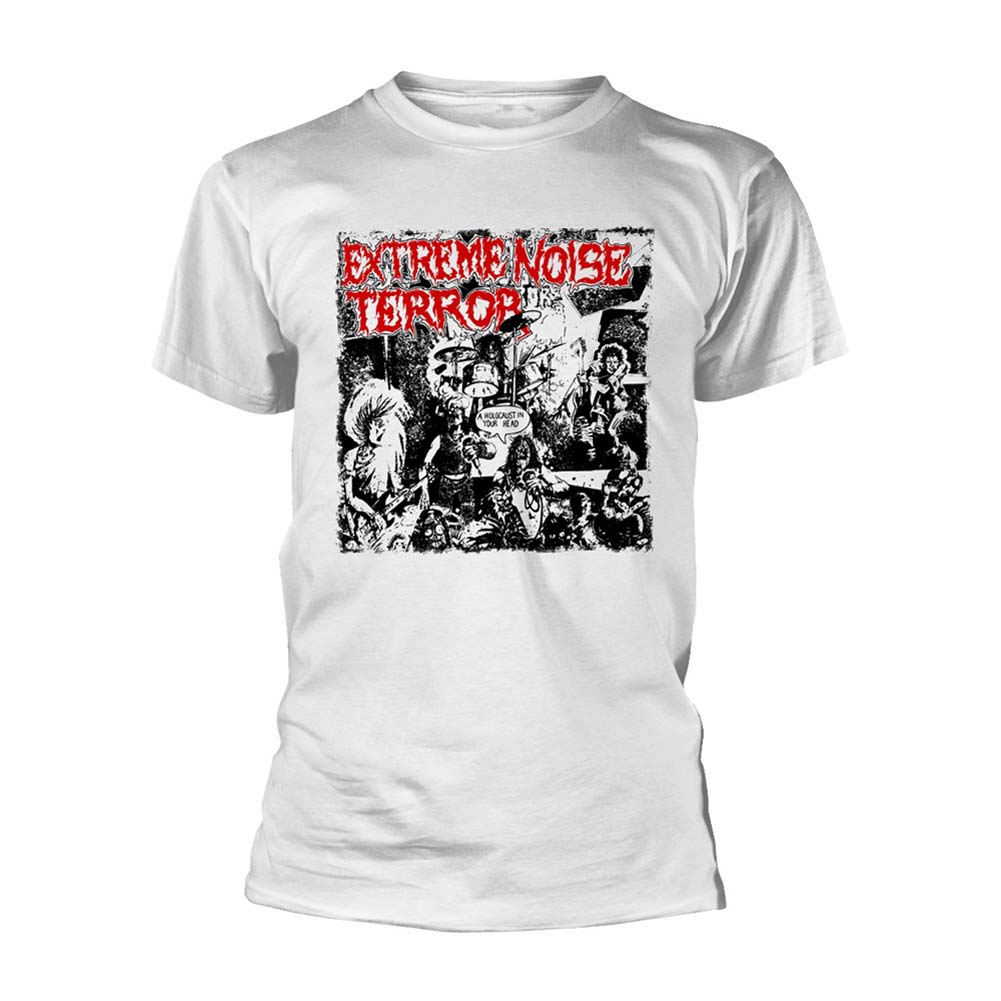 Extreme Noise Terror Holocaust (white) T-shirt